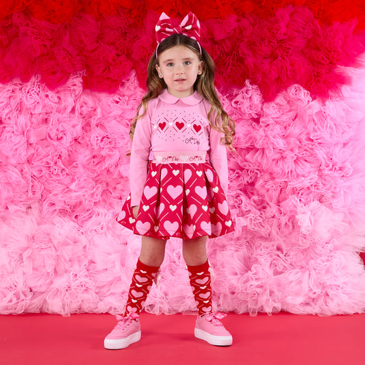 Pink Lyla Skirt Set