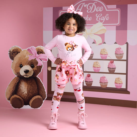 Pink Maya Shorts Set