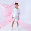 White Reese Cycling Short Set