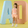 Peach Romi Terry Set
