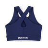 Navy Aspire Crop Top
