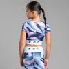 Blue Energy Crop Top