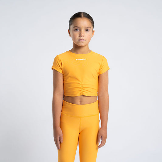 Orange Aspire Crop Top