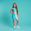 Blue Spin Cycling Shorts