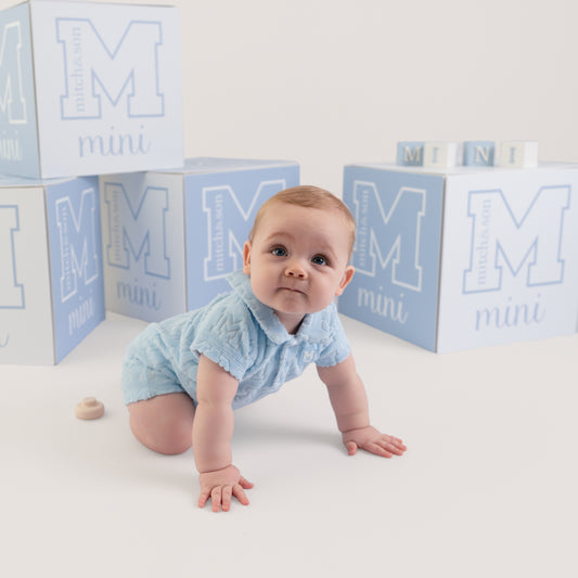 Blue Nicholas Romper
