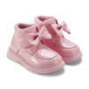 Pink Bowe Boots