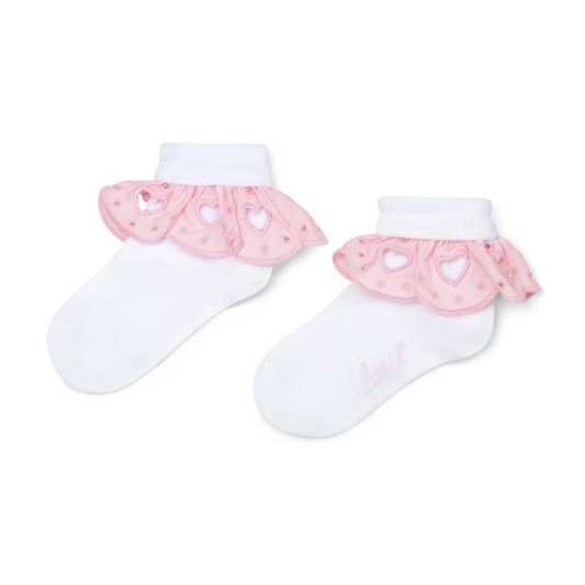 White Ona Ankle Socks
