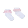 White Odette Ankle Socks