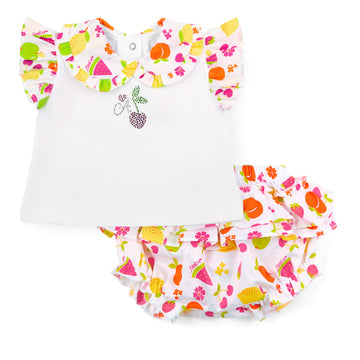 White Pippa Jam Pant Set