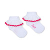 White Paige Ankle Socks
