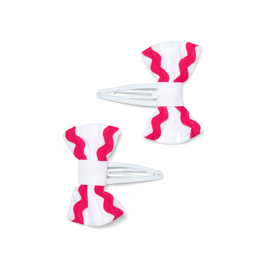 White Priscilla Hair Clip