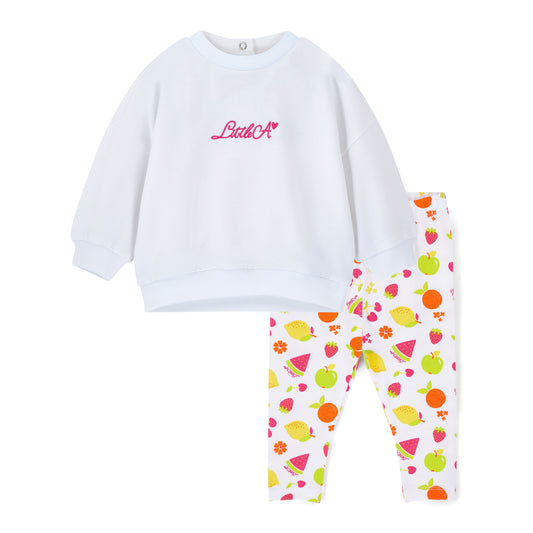 White Polly Legging Set