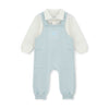 Blue Marshall Dungaree Set
