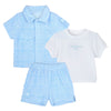 Blue Nolan Three Piece Set