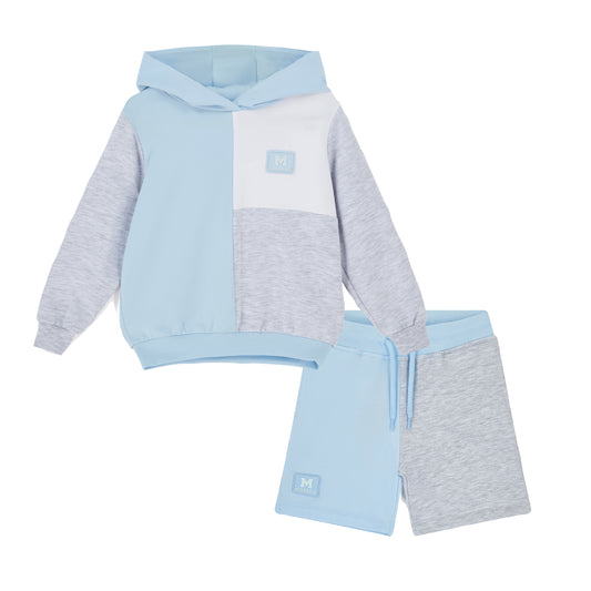 Blue Omar Shorts Set