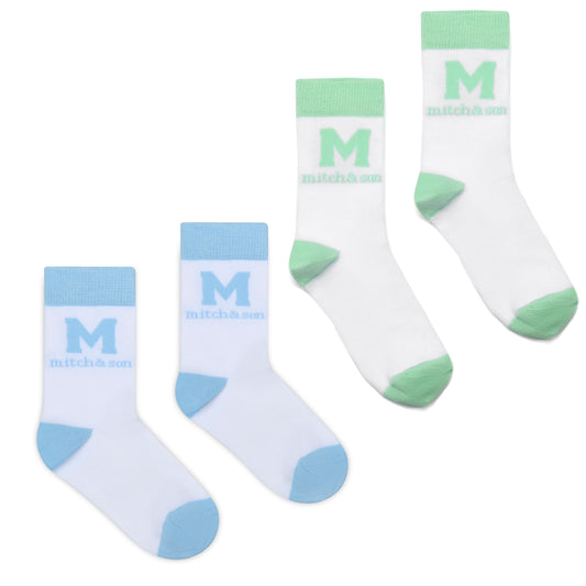 Blue Odell Socks