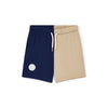 Beige Pierce Shorts Set