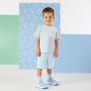 Blue Otto Shorts Set