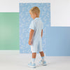 Blue Osiris Shorts Set