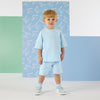 Blue Orlando Shorts Set
