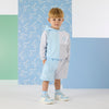 Blue Omar Shorts Set