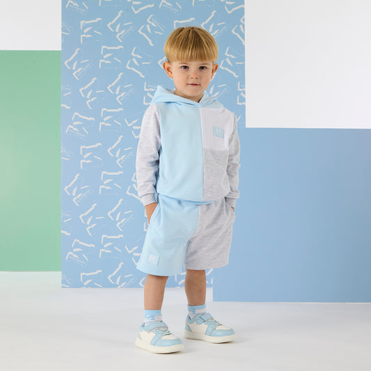 Blue Omar Shorts Set