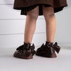Brown Cara Ankle Socks