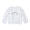 White Carrie Cardigan