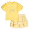 Lemon Dolores Skirt Set