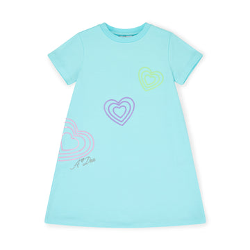 Turquoise Evangeline Dress