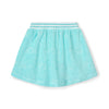Turquoise Terrie Skirt Set