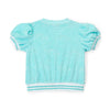 Turquoise Terrie Skirt Set