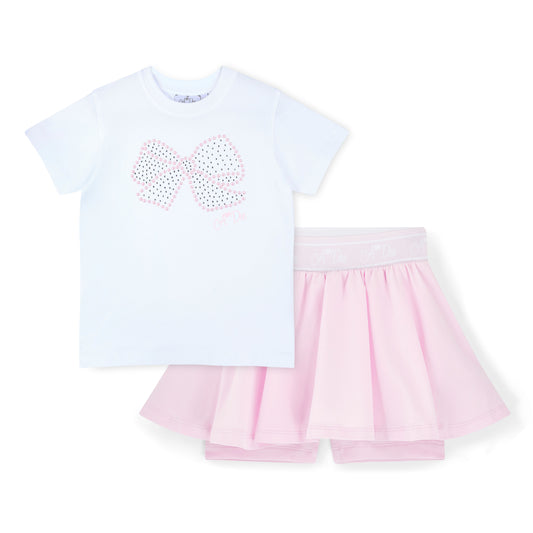 White Rose Skort Set