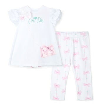 White Rita Legging Set