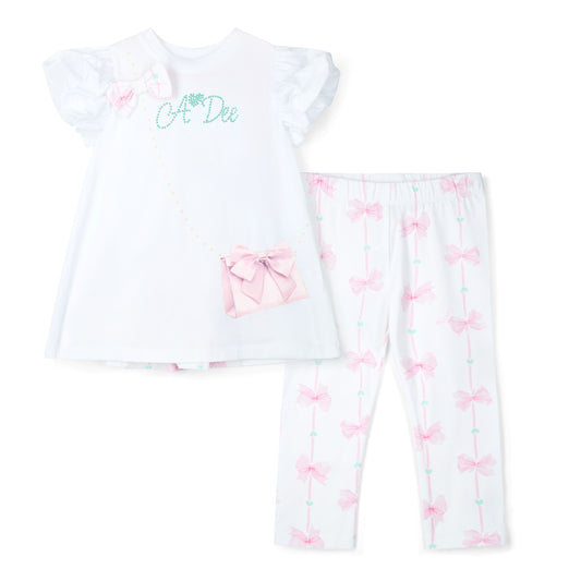 White Rita Legging Set