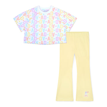 White Samantha Flare Set