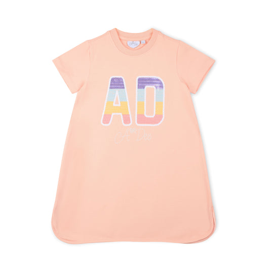 Peach Saylor Dress