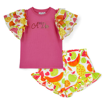 Pink Tabitha Short Set