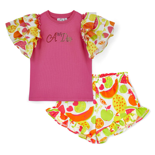 Pink Tabitha Short Set