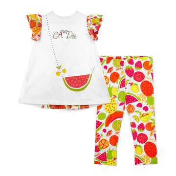 White True Legging Set