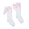 White Maeve Knee High Socks