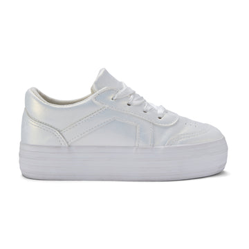 White Patty Trainers