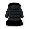 Black Rhea Long Length Jacket