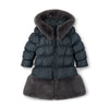 Grey Rhea Long Length Jacket