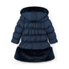 Navy Rhea Long Length Jacket