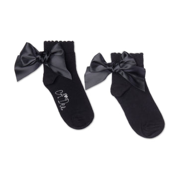 Black Cara Ankle Socks